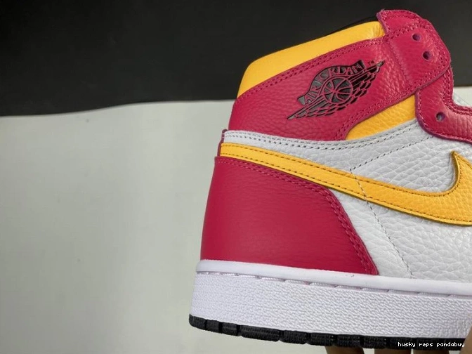 Cheap Husky Jordan 555088-603 Air High Red 1 OGLight Fusion 0723